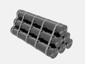 steel cylinder 3D Model
