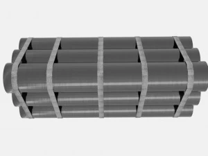 steel cylinder 3D Model