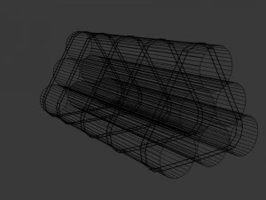 steel cylinder 3D Model
