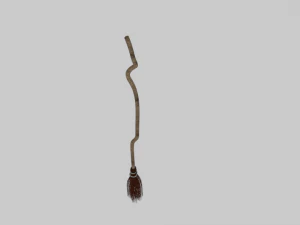 witch broom 3D Model