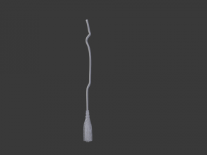 witch broom 3D Модель