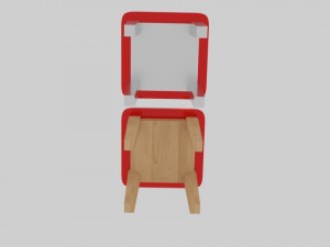soft stool 3D 模型