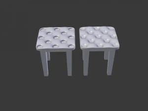 soft stool 3D Model