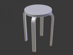 x stool 3D Model