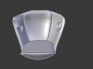 speaker seat 3D 模型