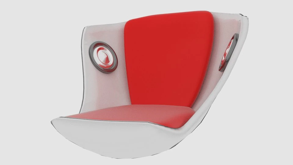 siedzisko głośnika Model 3D .c4d .max .obj .3ds .fbx .stl .blend 