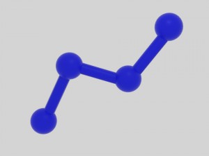 traffic graph 3D Model