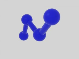 traffic graph 3D Model