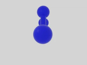 traffic graph 3D Model