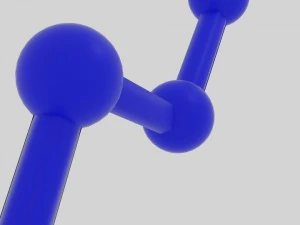 traffic graph 3D Model