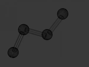 traffic graph 3D Model