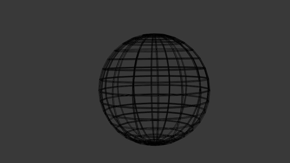 3d модель сферы