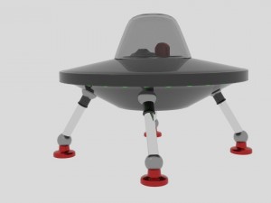 stretch ufo 3D-Modell