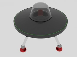stretch ufo 3D Model