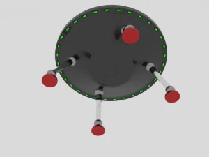 stretch ufo 3D Model