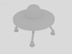 stretch ufo 3D Model