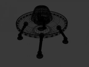 stretch ufo Modelo 3D