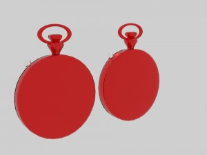stopwatch cartoon 3D 모델