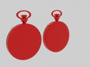 stopwatch cartoon 3D Model