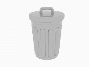 trash bin 3D Model