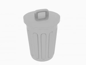 trash bin 3D Model