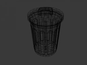trash bin 3D Model