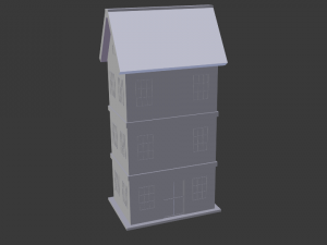 toon house Modelo 3D