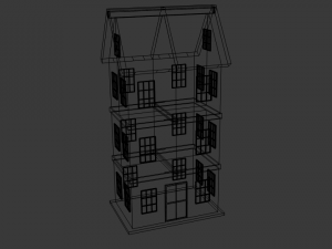 toon house Modelo 3D