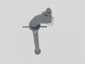 single stand pipe 3D 模型