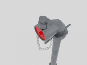 single stand pipe 3D 模型