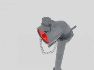single stand pipe 3D Model
