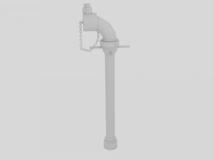 single stand pipe 3D 模型
