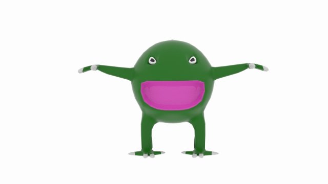 sphere space monster Modèle 3D .c4d .max .obj .3ds .fbx .stl .blend 