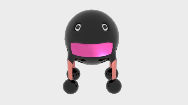 sphere steel monster 3Dモデル .c4d .max .obj .3ds .fbx .stl .blend 