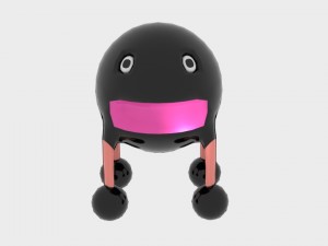 sphere steel monster 3D-Modell