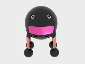 sphere steel monster 3D Model