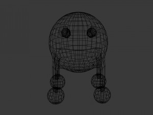 sphere steel monster 3Dモデル