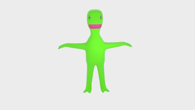 spacemonster 3D Model .c4d .max .obj .3ds .fbx .stl .blend 