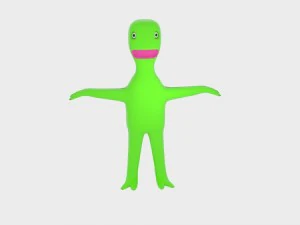 космический монстр 3D Модель