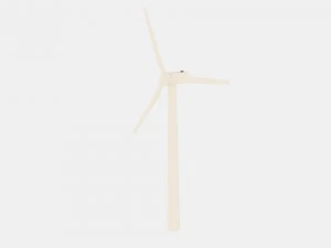 wind 450kw turbine 3D Model