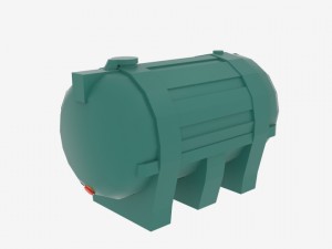 sturdy carbery 1250 oil tank 3D Model