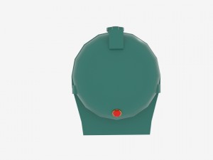 sturdy carbery 1250 oil tank Modelo 3D