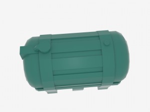 sturdy carbery 1250 oil tank Modelo 3D