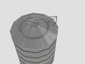 sharman farm silo Model 3D