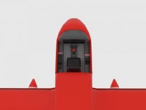 space plane cp interior 3D Model