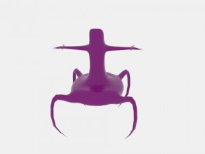 spider alien Modelo 3D