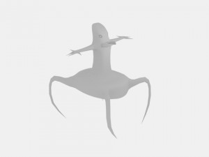 spider alien Modelo 3D