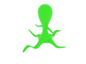 tentacle alien 3D Model