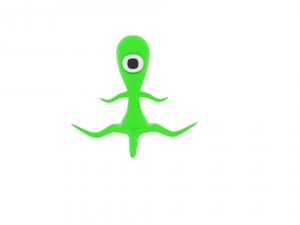 tentacle alien 3D Model