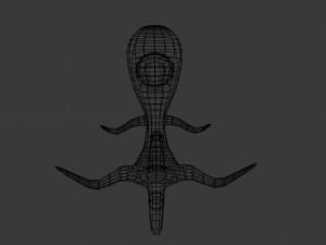 tentacle alien 3D Model